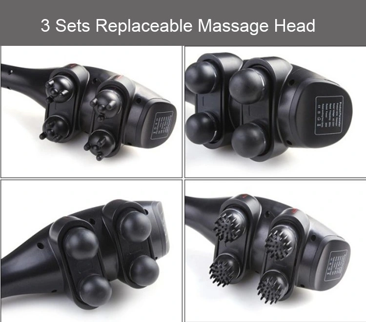 Full Body Vibrating Back Accupoints Massager Handheld Rt-2016-2