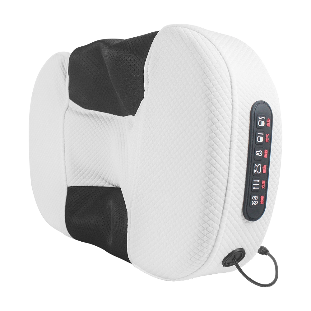 Automatic Massager Hot Compress Various Strengths of Wireless Massage Pillow Simple
