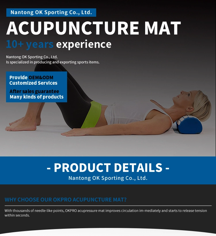 Okpro Gym Yoga Massage Pillow Set Cushion Acupuncture Mat