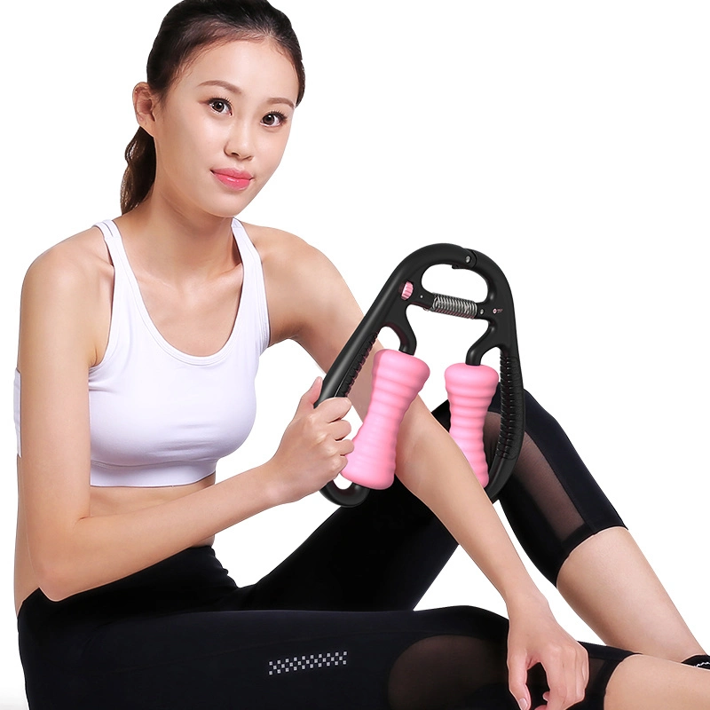 Fitness Beauty Tool Muscle Massage Roller Wavy Pattern Leg Brush for Yoga Bl19193