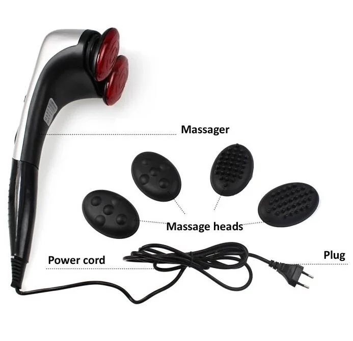 Handheld Back Massager with Heat Deep Tissue Percussion Massager