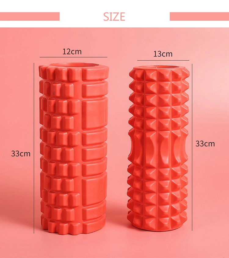 Yugland High Density EVA Hollow Column Muscle Massage Roller Yoga Foam Roller