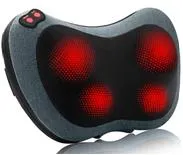 Whole Body Electronic Time Control Heating Vibration Kneading Cervical Neck Cushion Easy Button Control Massage Pillow 