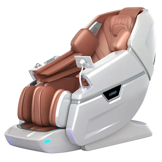Zr 2025 New Factory Price 4D Zero Gravity Extended SL Guide Rail Rest Massager Hot Products Airbag Acupressure Massage SPA with Full Body Massage Chair 