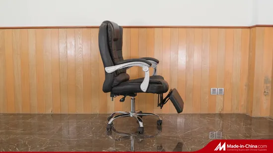 Ergonomic Office Boss Massage High Back Swivel Computer Adjustable Leather Conference Chair 