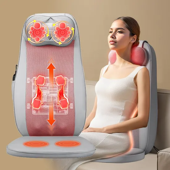 New Arrivals OEM Portable Neck Back Foot Kneading Seat Vibration Massager 
