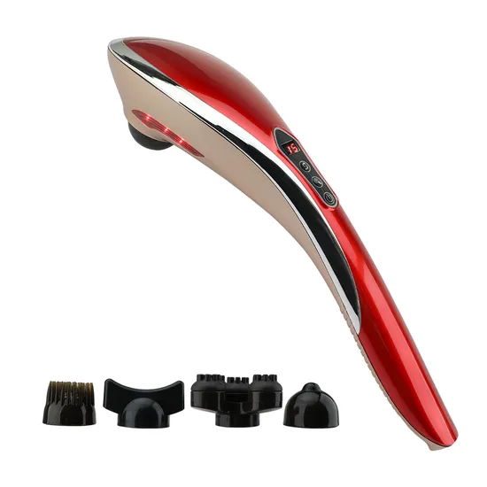 Electric Massager Handheld Deep Tissue Percussion Muscle Massager for Full Body Massage, Neck Shoulder Back Leg Foot Pain Relief 