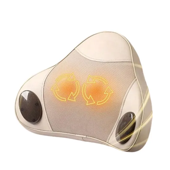 Household Portable Handle Tapping and Kneading Body Back Massage Cushion 
