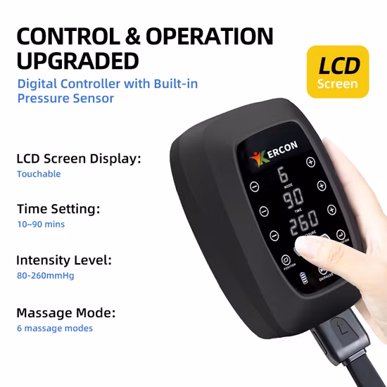 Physical Therapy System Device Lymphatic Drainage Pressotherapy Machine Body Massage Products Air Compression Calf Arm Foot Leg Massager Sport Recovery Boots