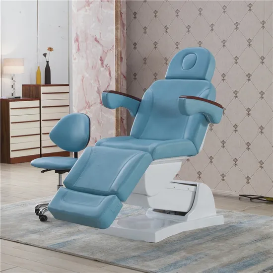 Hochey 3/4 Motors Electric Massage Chair Massage Table Beauty Bed Salon Furniture Beauty Bed PU Leather Metal Available 