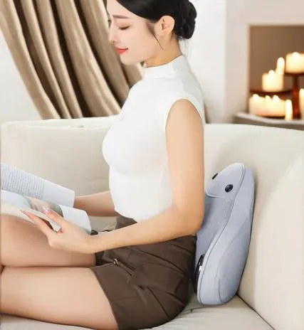 New Products Portable Electronic Kneading Shoulder Back Neck Intelligent Massage Pillow 