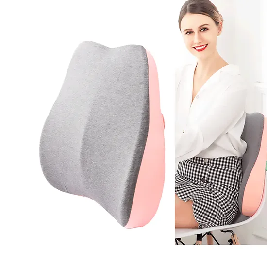 Comfortable Ergonomic Seat Chair Support Memory Foam Office Back Lumbar Cushion 