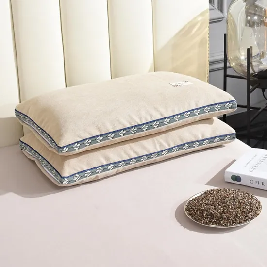 Ma Rong Buckwheat Pillow Massage Neck Pillows for Sleeping 
