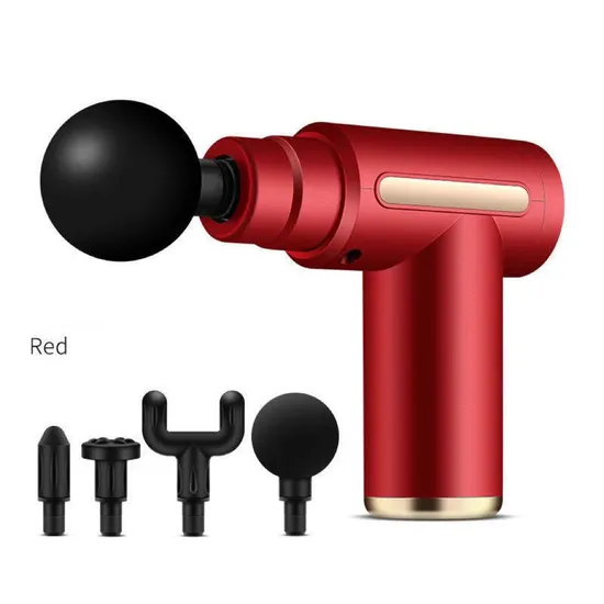 Handheld Electric Back Massage Gun Deep Tissue Percussion Muscle Massager 