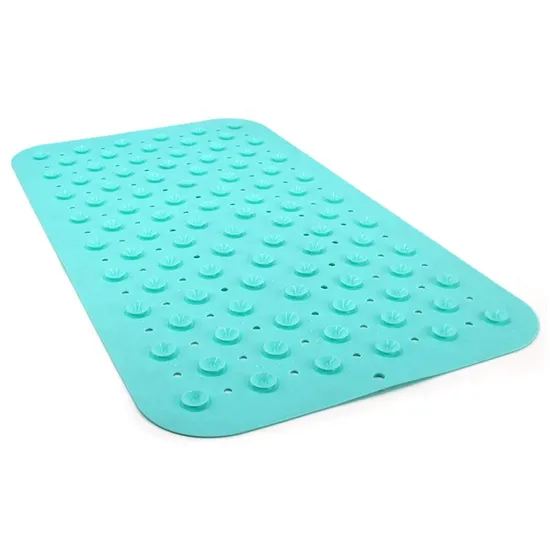 Customised Non Slip Anti Bacterial Massage Silicone Bathtub Bathroom Mat Bath Shower Mat for Tub 