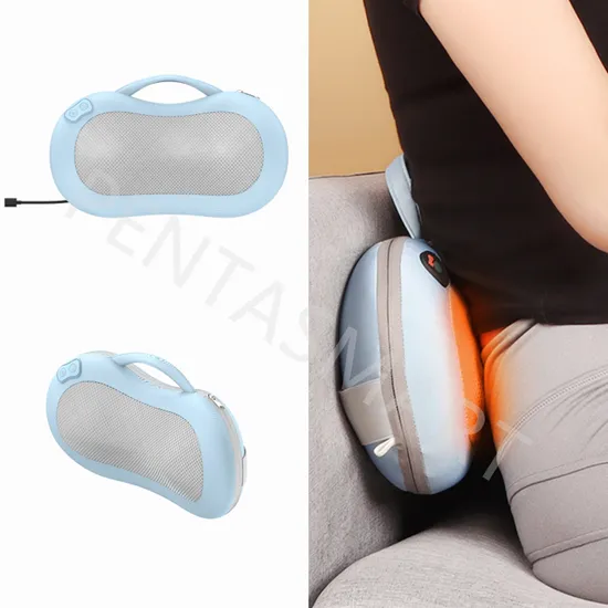 Whole Body Care Massager Portable Massage Pillow for Neck Waist and Leg 