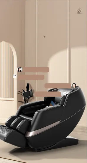 2024 Whole Body Poltrona Massaggio 4D SL Track Massage Chair for Home Electric Massage Chair with FCC and CE and CB 
