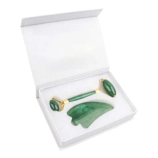 4 Wheel Wooden Handheld Back Massage Muscle Roller Tool Massager for Body 