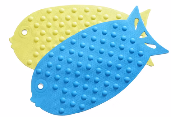 Shower Foot Massage Scraper Anti Slip Bath Rubber Shower Mat