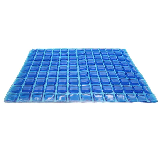 Wholesale Washalbe Pain Relief Cooling Gel Circular Texture Massage Soft Gel Table Sleeping Pillow 