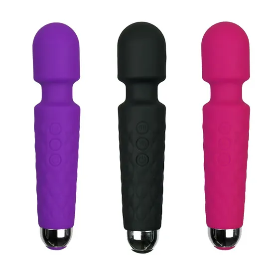 New Upgrade 7 Magic Vibration Modes Handheld Wireless Waterproof Mute Rechargeable Personal Massager for Neck Shoulder Back