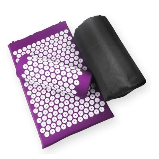 Acupressure Massage Shakti Back Pain Relief Acupressure Mat and Pillow Set 