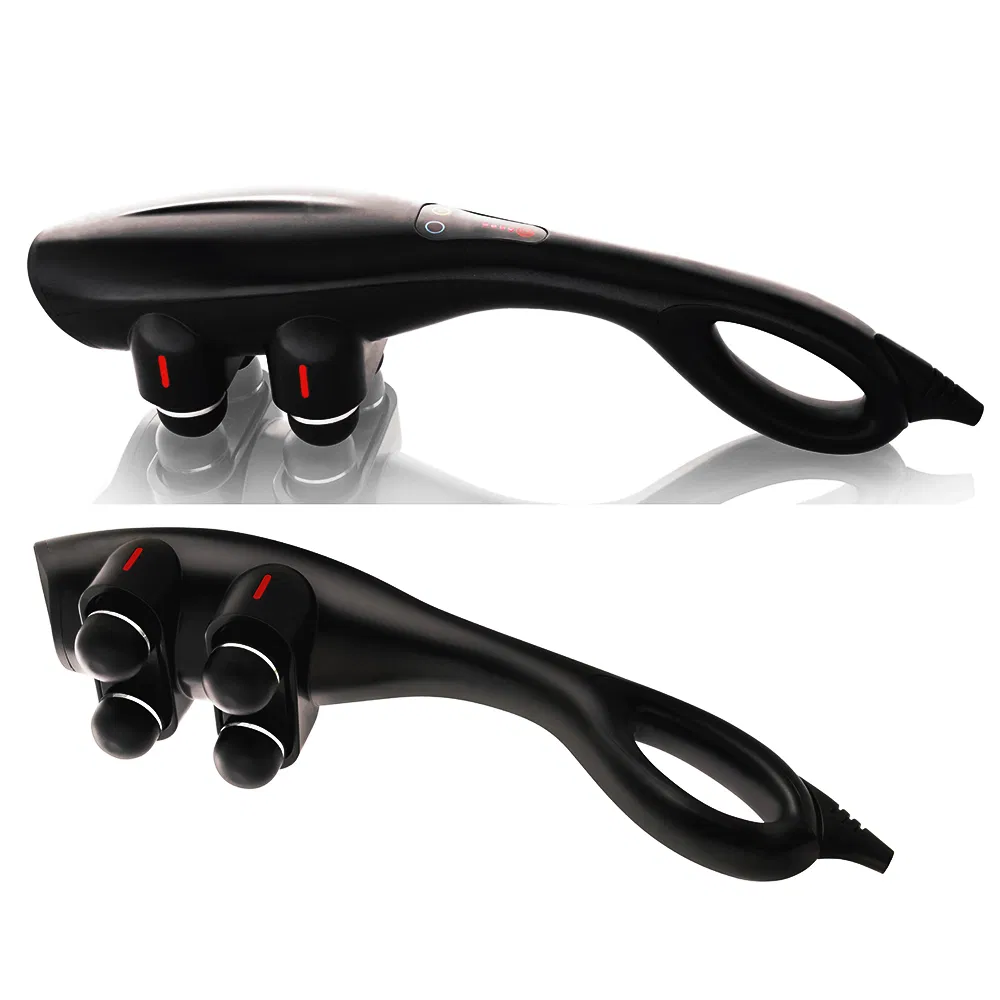 Full Body Vibrating Back Accupoints Massager Handheld Rt