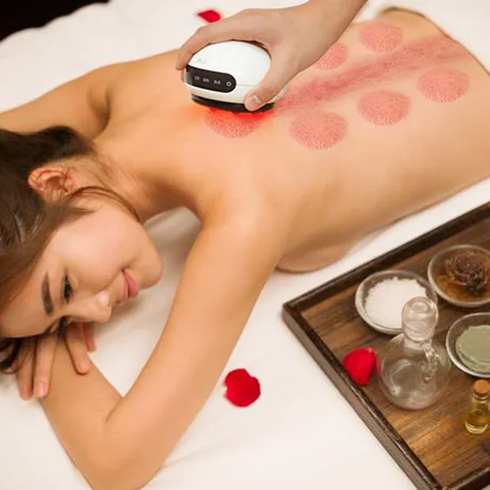 Guasha Machine Cupping Therapy Handheld Infrared Scarping Magnetic Back Massager 