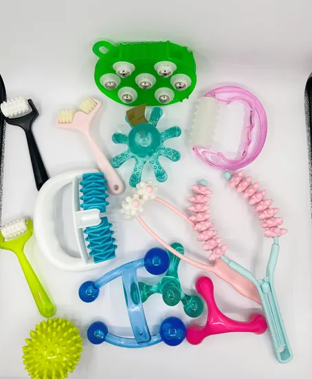 Mini Plastic Handheld Arm Leg Back Full Body Massager 