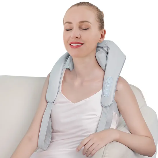 Back Massager Shiatsu Back Neck Massager with Heat Electric Shoulder Massager, Kneading Massage Pillow