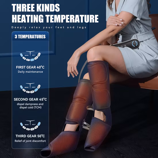 and Kneading Infrared Heated Vibration Joint Knee Shoulder Pain Massager for Circulation