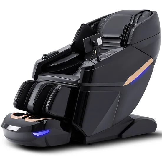 Jingtop Modern 4D Electric Zero Gravity Full Body Air Pressure Massage Chair with Kneading and Tapping Massage Features 